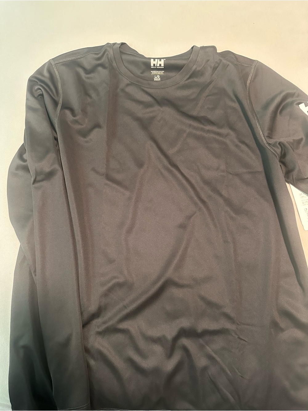 Helly Hansen Men's Long Sleeve Crew Performance Shirt - Black